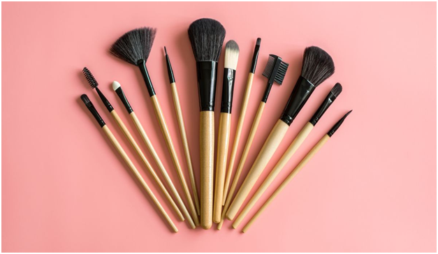 Only makeup brushes